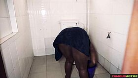 friday hangout turns steamy with neighbor in bathroom