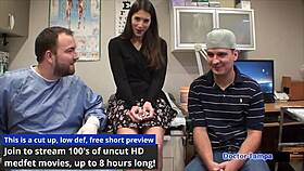 dr tampa gives logan lace her humiliating university entrance physical backstage pov