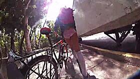 mexican shemale futanari in miniskirt upskirt anal toy gaping