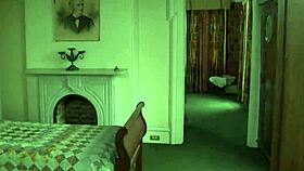 Vintage stockinged lesbian girlfriend fingers dyke to orgasm