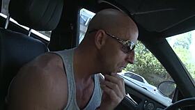 curvy big tits yoga babe spots stranger and surrenders to intense pounding session