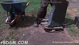 couple's casual sadomasochism GAME turns to BOUND DOGGYSTYLE