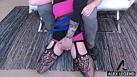 BDSM Redhead Penny Pax Swallows Alex Legend's Hot Load