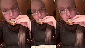 Intense Fucking Over Dinner at Glasses Restaurant