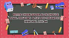 ellie shows off her horny ass craving rough pounding