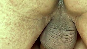 Two studs bareback pound brazilian milf's big pussy in homemade orgy