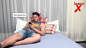 can this cute blonde deepthroat that cock before riding doggystyle creampie?