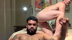 What delight bareback assfucked by muscular big cock bodybuilder?