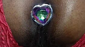 Watch her stroke, suck, and swallow every drop like a total submissive slut