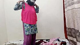 Indian maid in mistress clothes bends over for bareback anal apology fuck from owner