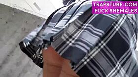 transsexual, feel my anal creampie filling you up hot?