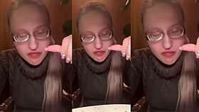 Intense Fucking Over Dinner at Glasses Restaurant