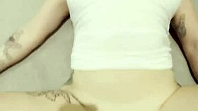 FITNESS GIRL DOMINATES WITH GYM STEPS DICKFLASH MONSTER COCK