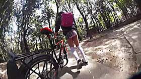 mexican shemale futanari in miniskirt upskirt anal toy gaping