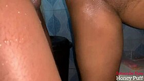 she moans feeling his thick cock deep in her belly