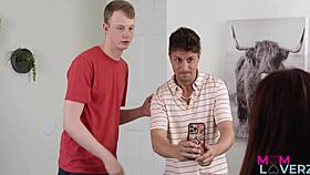 Cheating milf meets internet strangers for a wild group hookup session