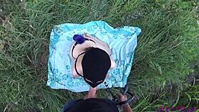 ill be your good little submissive slut bent over with buttplug outdoors