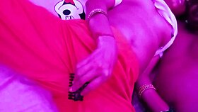 Hot Indian beauty shares steamy bedroom creampie with massive cock lover