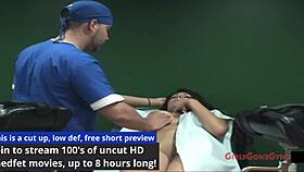 hey new hmo mandatory physical with jasmine mendez big tits gaping backstage