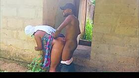 Leaked Video of African BBW with Big Tits Getting Fucked Hard