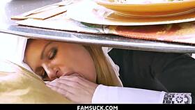 i'm so horny joining this wild orgy on the dinner table damn