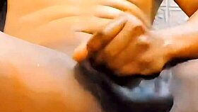 Shemale Sissy Drenches Own Muscular Body In Piss