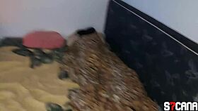 young woman lies down for a pleasant intimate session