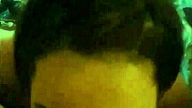 Homemade Sri Lankan BBW housewife slut deepthroats big tits blowjob