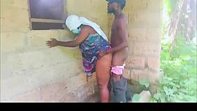 Leaked Video of African BBW with Big Tits Getting Fucked Hard