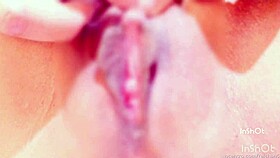 japanese babe massages her clit to intense pleasure