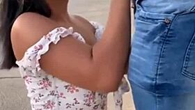 amateur latin couple unloads cumshots on young wives' faces