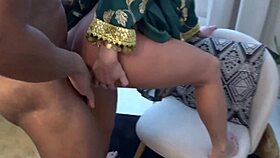 saudi arab wife surrenders completely to throbbing black cock invasion