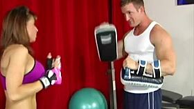 Sporty Muscular Wife Cheats on Hubby After Discovering His Porn Collection