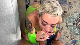 pregnant big booty slut screams for another huge bbc breeding creampie!