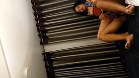 damn, burying my big cock deep in her latina pussy part 1