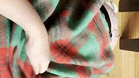 my shy neighbor sneaks pussy licks under blanket 😋👅💦