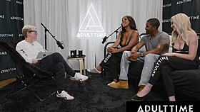 lovin lexi lore n august skye stack pussies on huge cock