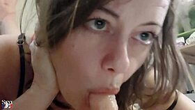 french slut in tight satin dress rims and blows before multi-position pounding