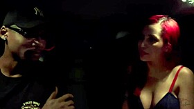 called a stranger for a mysterious walk then took double bbc penetration 🍆🍑💦