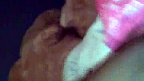 Vintage retro blue films clip captured bent over doggystyle scene