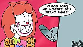 Clowns Deliver Intense Cartoon Sex Fun