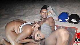 joao's wild rio beach sex adventure at night