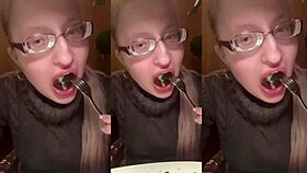 Intense Fucking Over Dinner at Glasses Restaurant