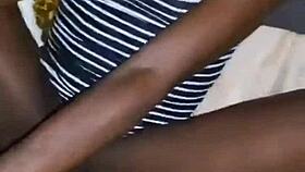 sexy skinny 18+ teen from kumasi ripped clothes fucked rough missionary like a dripping slut