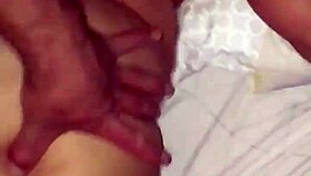 submissive big ass slut bares it all for rough bareback creampie domination