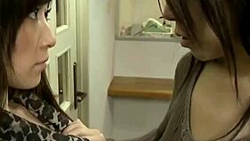 hey watch these hot japanese milf lesbians kiss and lick pussies
