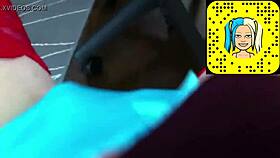 Shy Girl Fingers Herself In Skirt And Gets So Wet!