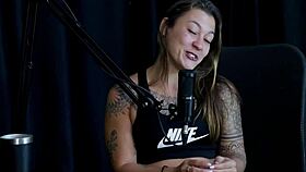 brazilian milf damiana's naughty interview full of lingerie humiliation and group fetish