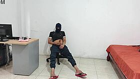 I Burn with Lust for Huge Cock in Student Neighbor's Tight Pussy