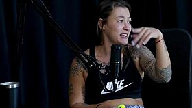 brazilian milf damiana's naughty interview full of lingerie humiliation and group fetish